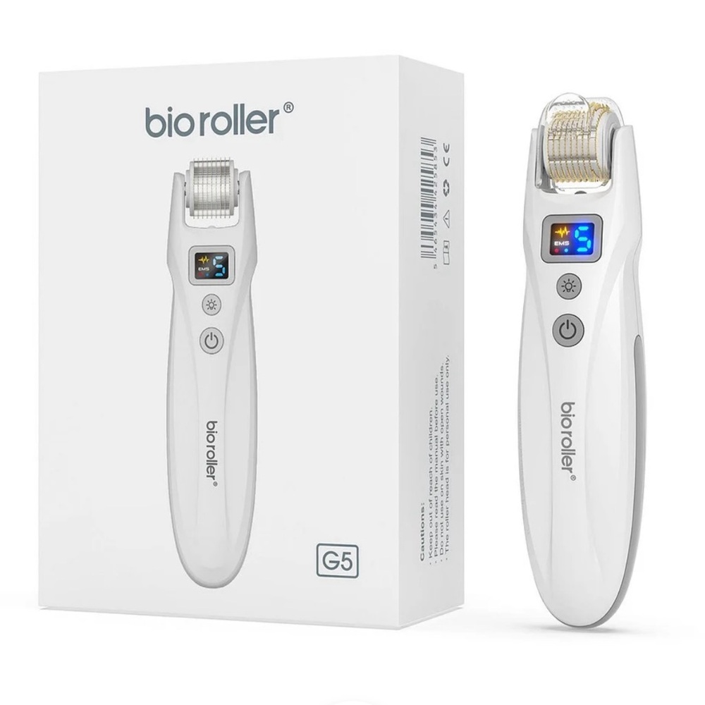 White and Gold Skincare Device